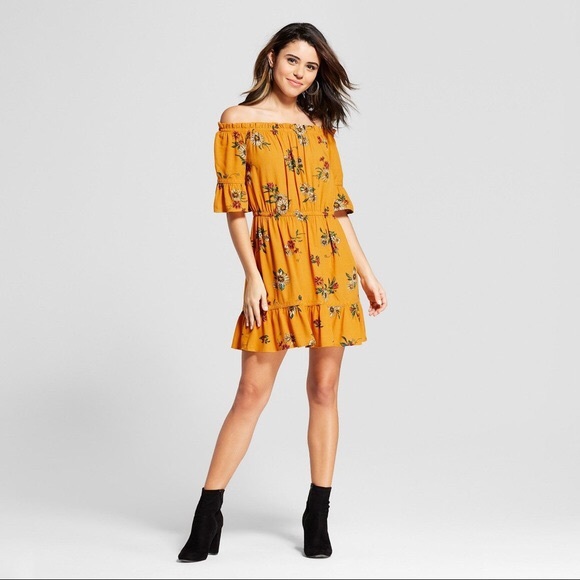 target mustard dress